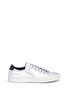 Main View - Click To Enlarge - COMMON PROJECTS - 'Achilles Retro' metallic leather sneakers