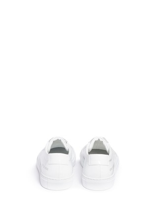Back View - Click To Enlarge - COMMON PROJECTS - 'Achilles' patent leather sneakers