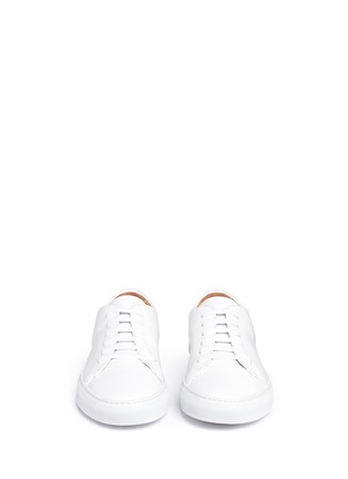 Front View - Click To Enlarge - COMMON PROJECTS - 'New Court' leather sneakers