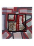 Main View - Click To Enlarge - DIANORA SALVIATI - Vintage crane cashmere-silk scarf