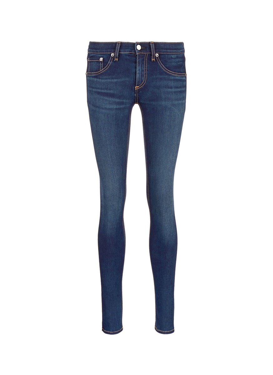 Mid rise skinny jeans by Rag & Bone/Jean