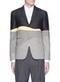 Main View - Click To Enlarge - THOM BROWNE  - 'Beach Story' embroidered patchwork blazer