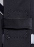 Detail View - Click To Enlarge - THOM BROWNE  - Stripe jacquard silk-cotton tie
