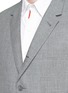 Detail View - Click To Enlarge - THOM BROWNE  - Wool hopsack suit