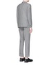Front View - Click To Enlarge - THOM BROWNE  - Wool hopsack suit