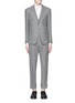 Main View - Click To Enlarge - THOM BROWNE  - Wool hopsack suit