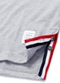 Detail View - Click To Enlarge - THOM BROWNE  - Stripe patch pocket T-shirt
