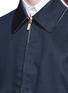 Detail View - Click To Enlarge - THOM BROWNE  - Cotton Mackintosh blouson jacket