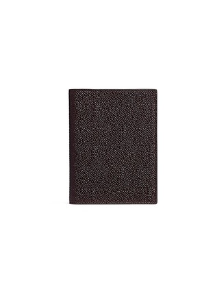 Main View - Click To Enlarge - THOM BROWNE  - Pebble grain leather passport holder
