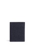 Back View - Click To Enlarge - THOM BROWNE  - Pebble grain leather passport holder