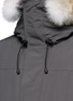 Detail View - Click To Enlarge - CANADA GOOSE - 'LANGFORD' FUR TRIM DOWN PADDED PARKA