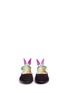 Figure View - Click To Enlarge - SOPHIA WEBSTER - 'Chiara Mini' butterfly suede toddler Mary Jane flats