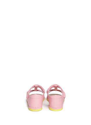 Back View - Click To Enlarge - SOPHIA WEBSTER - 'Flutterby' butterfly leather toddler sandals
