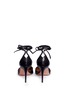 Back View - Click To Enlarge - AQUAZZURA - 'Heart Breaker' ankle tie leather pumps