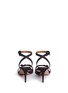 Back View - Click To Enlarge - AQUAZZURA - 'Passion' knotted bow suede sandals