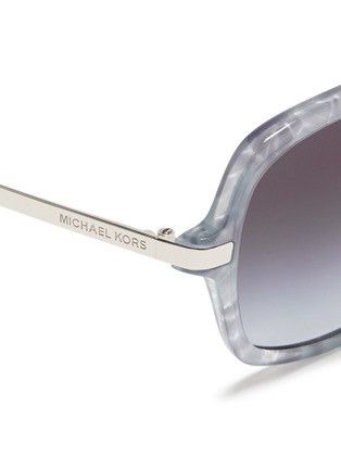 Detail View - Click To Enlarge - MICHAEL KORS - 'Adrianna II' tortoiseshell acetate square sunglasses