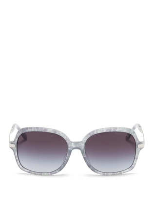 Main View - Click To Enlarge - MICHAEL KORS - 'Adrianna II' tortoiseshell acetate square sunglasses
