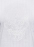 Detail View - Click To Enlarge - ALEXANDER MCQUEEN - Skull stitch embroidery T-shirt
