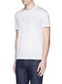Front View - Click To Enlarge - ALEXANDER MCQUEEN - Skull stitch embroidery T-shirt