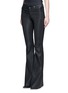 Front View - Click To Enlarge - ALICE & OLIVIA - Lambskin leather bell bottom pants