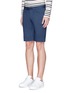 Front View - Click To Enlarge - DENHAM - 'Razor' cotton shorts