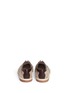 Back View - Click To Enlarge - - - Perforated suede espadrille Derbies