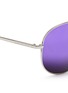 Detail View - Click To Enlarge - MICHAEL KORS - 'Kendall I' metal aviator mirror sunglasses