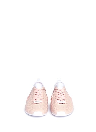 Front View - Click To Enlarge - MELISSA - 'Love System Now' neoprene perforated PVC sneakers