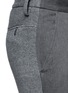 Detail View - Click To Enlarge - 73088 - Mixed media slim fit jogging pants