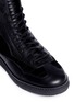 Detail View - Click To Enlarge - ALEXANDER WANG - 'Eden' leather and suede high top sneakers