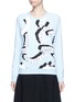Main View - Click To Enlarge - KENZO - 'Curvy Lines' embellished sweatshirt