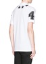 Back View - Click To Enlarge - GIVENCHY - Star appliqué polo shirt