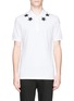 Main View - Click To Enlarge - GIVENCHY - Star appliqué polo shirt
