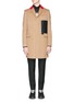 Main View - Click To Enlarge - GIVENCHY - Contrast collar wool-cashmere coat