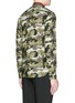 Back View - Click To Enlarge - GIVENCHY - Contrast collar pixel camouflage print shirt
