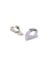 Figure View - Click To Enlarge - SAMUEL KUNG - Diamond 18k white gold detachable jade drop earrings