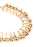 Detail View - Click To Enlarge - VENNA - Marble bead crystal chain link spacer necklace