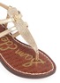 Detail View - Click To Enlarge - SAM EDELMAN - 'Gia' junior glitter thong sandals