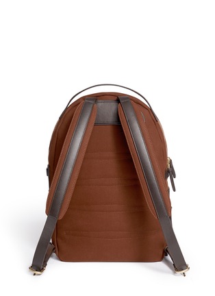 Back View - Click To Enlarge - MISMO - 'M/S Sprint' canvas backpack