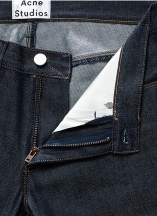  - ACNE STUDIOS - 'Max Raw' cotton slim fit jeans