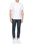Front View - Click To Enlarge - ACNE STUDIOS - 'Max Raw' cotton slim fit jeans