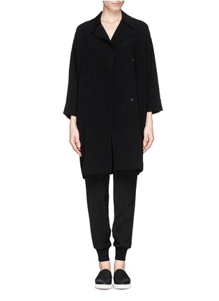 Main View - Click To Enlarge - ELIZABETH AND JAMES - 'Cranston' crepe trench coat