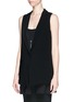 Front View - Click To Enlarge - ELIZABETH AND JAMES - 'Aster' duo layer vest