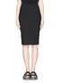 Main View - Click To Enlarge - ELIZABETH AND JAMES - 'Eden' ladder stitch embroidery pencil skirt