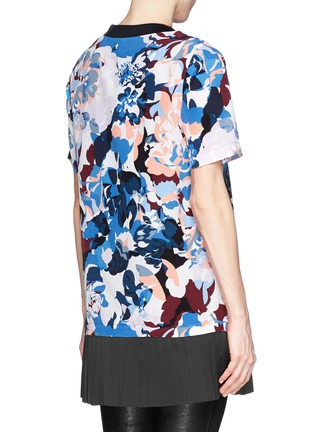 Back View - Click To Enlarge - ELIZABETH AND JAMES - 'Kisa' abstract print silk tunic