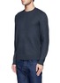 Front View - Click To Enlarge - THEORY - 'Betram' texture knit sweater