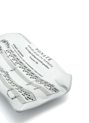 Detail View - Click To Enlarge - FORNASETTI - Diagramma Musicale Beethoven large sheet ashtray