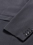  - - - 'Gold' dot print shawl lapel wool suit