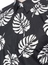 Detail View - Click To Enlarge - - - 'Gold' leaf print poplin shirt
