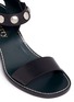 Detail View - Click To Enlarge - MULBERRY - 'Capri Mary Jane' press stud leather sandals